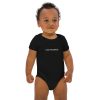 I Am Progress Black Organic Cotton Baby Bodysuit