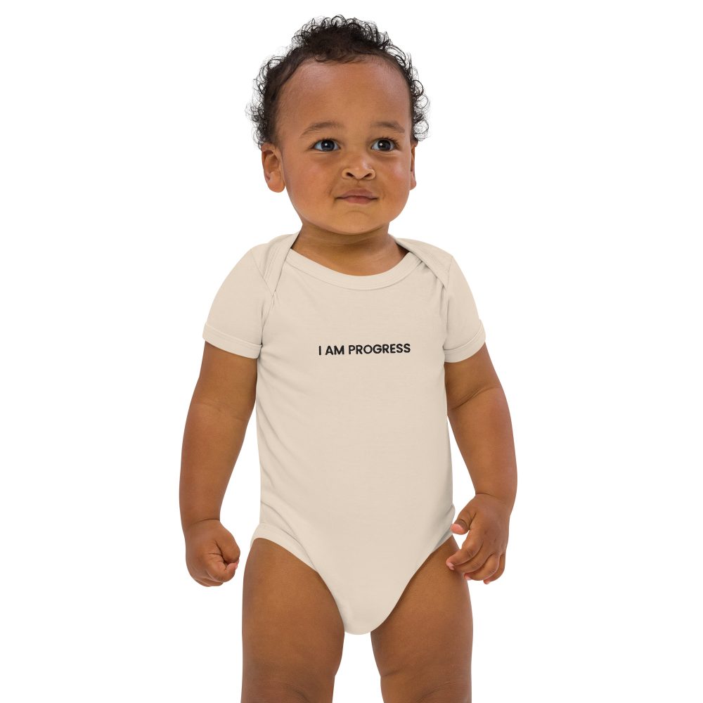organic-cotton-baby-bodysuit-organic-natural-front-6427c8731bf4e.jpg I Am Progress Natural Organic Cotton Baby Bodysuit