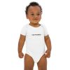 I Am Progress Organic Cotton Baby Bodysuit (White)