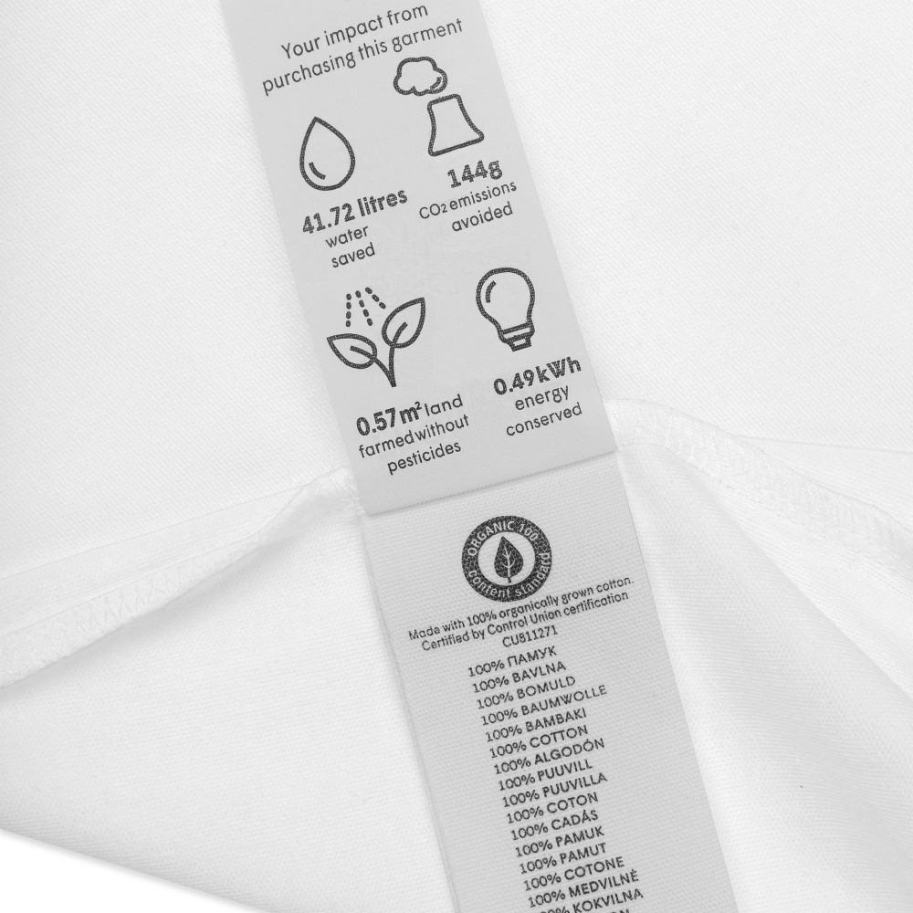I Am Progress Organic Cotton Baby Bodysuit (White)