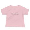 Baby I Am Progress Tee (Pink/Black)