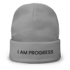I Am Progress Beanie - Gray