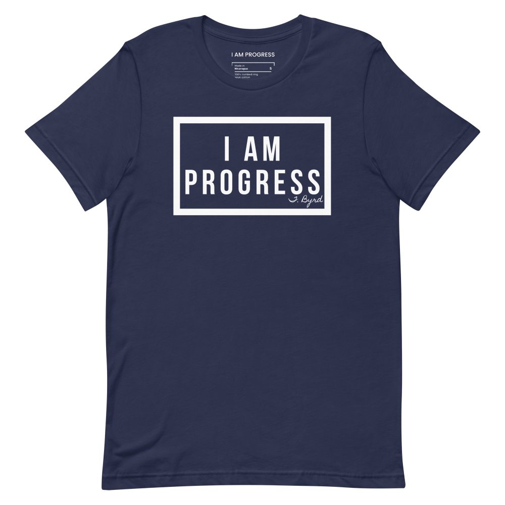 I Am Progress T-Shirt (Navy)