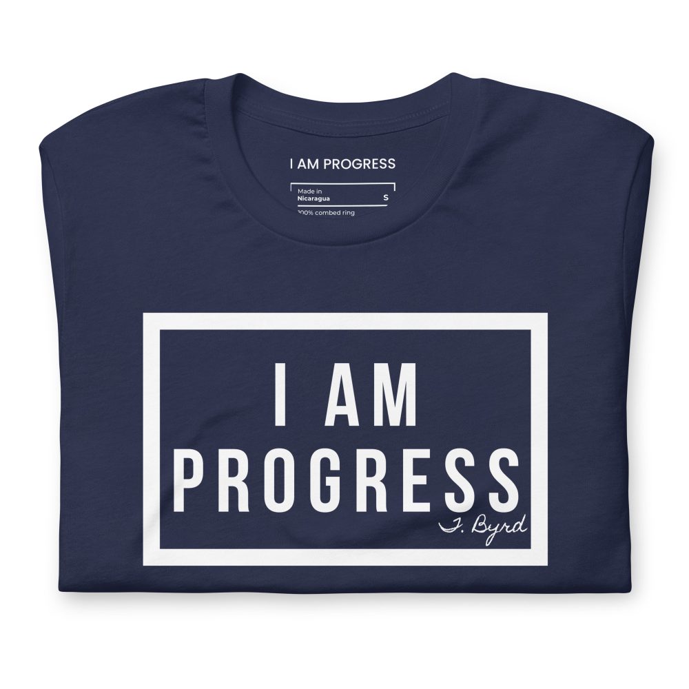 I Am Progress T-Shirt (Navy)