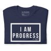 I Am Progress T-Shirt (Navy)