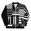 all-over-print-unisex-bomber-jacket-white-front-65faee60e64b7.jpg I Am Progress Maze Bomber Jacket