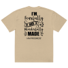 oversized-faded-t-shirt-faded-khaki-back-669a909f1ce06.png I Am Progress® Oversized | Fearfully Made | T-Shirt