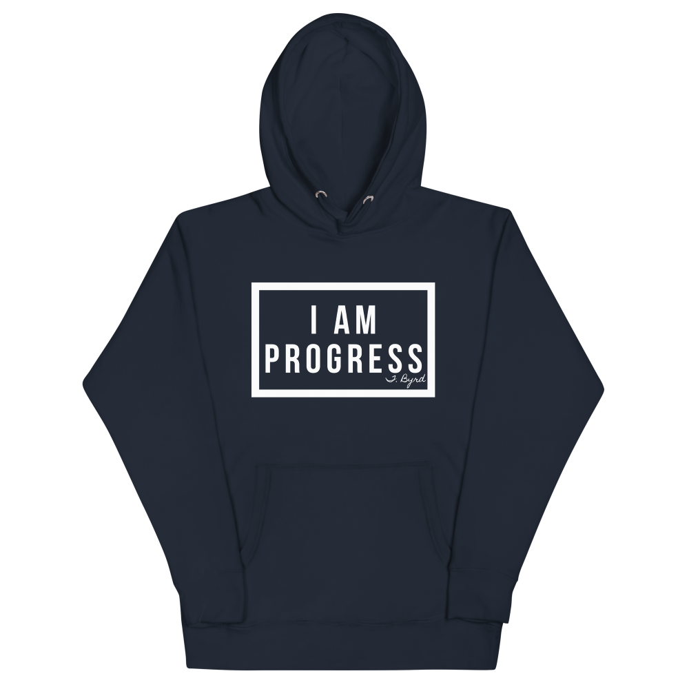 I Am Progress® Hoodie (Navy)