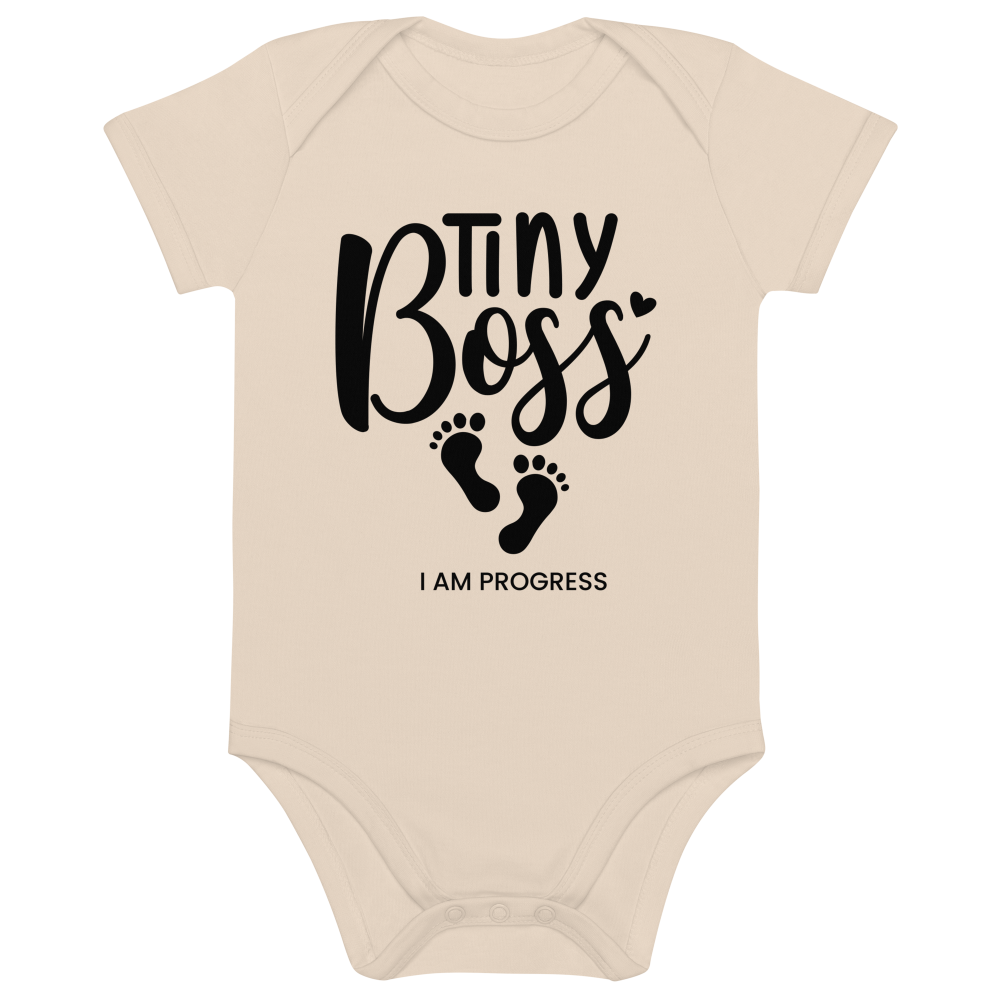 I Am Progress® Baby Bodysuit – Tiny Boss Edition