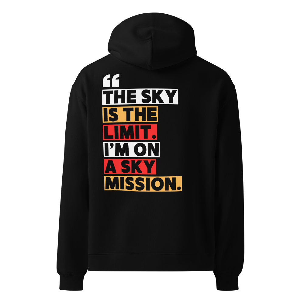as-colour-5161-i-unisex-oversized-hoodie-black-back-68f5b9da2ebb9.png I Am Progress® Sky Is Limit Oversized Hoodie