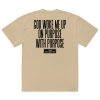 IAP® God Woke Me Up Oversized 2.0 T-Shirt