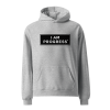 IAP® Retro Oversized Hoodie - Gray